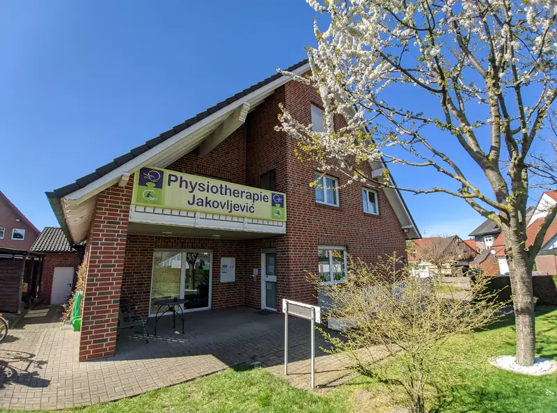 Außenansicht der Physiotherapie Jakovljevic in Herbern